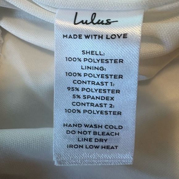 Lulus NWT Glowing Intentions White Sequin Bustier Tie-strap Mini Dress - Size S - Picture 14 of 15